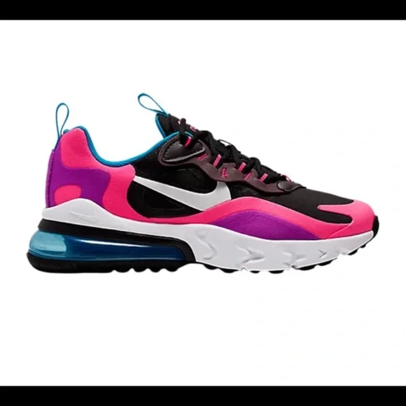 Nike Shoes Womens Airmax 27 React Gs Hyper Pink Poshmark